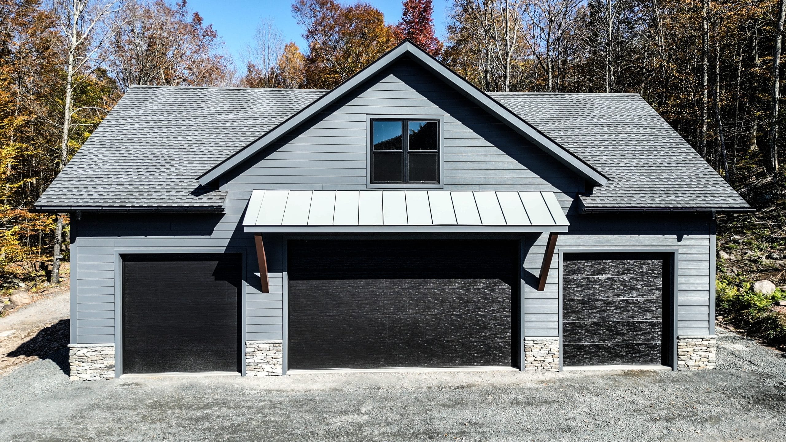 Custom home built by Timber Design + Build in the Hudson Valley, New York