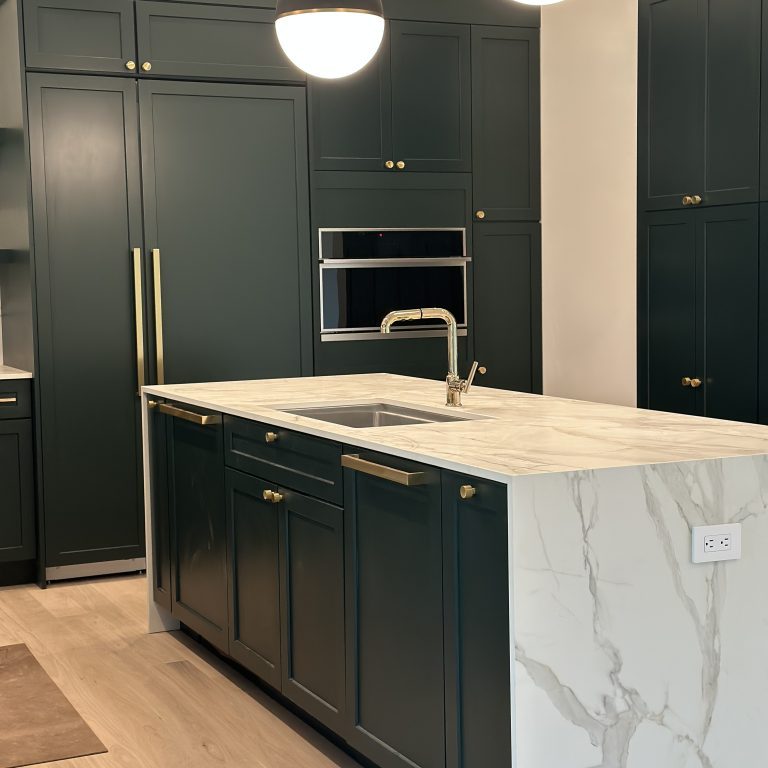 Stone Ridge Contemporary Kitchen — kitchen in Stone Ridge, NY by Timber Design + Build