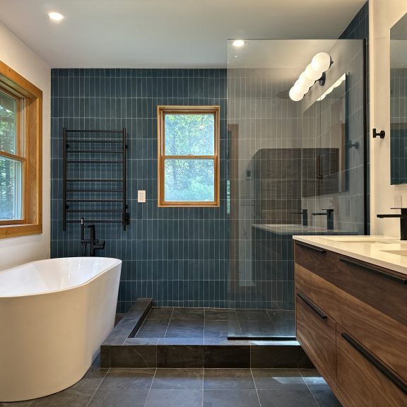 Saugerties Kitchen and Bath Remodel — kitchen in Saugerties, NY by Timber Design + Build