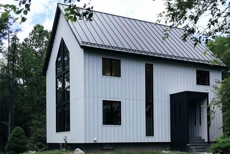 Custom home under construction in the Hudson Valley — Timber Design + Build